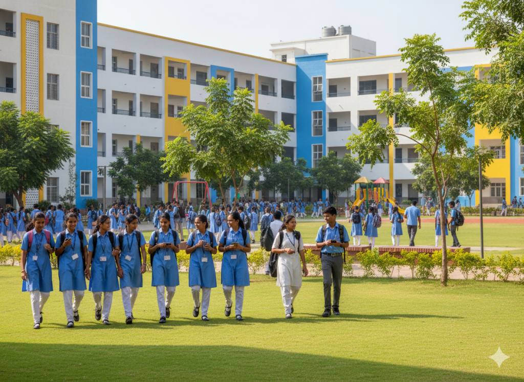 School campus environment at the Best CBSE School in Hadapsar