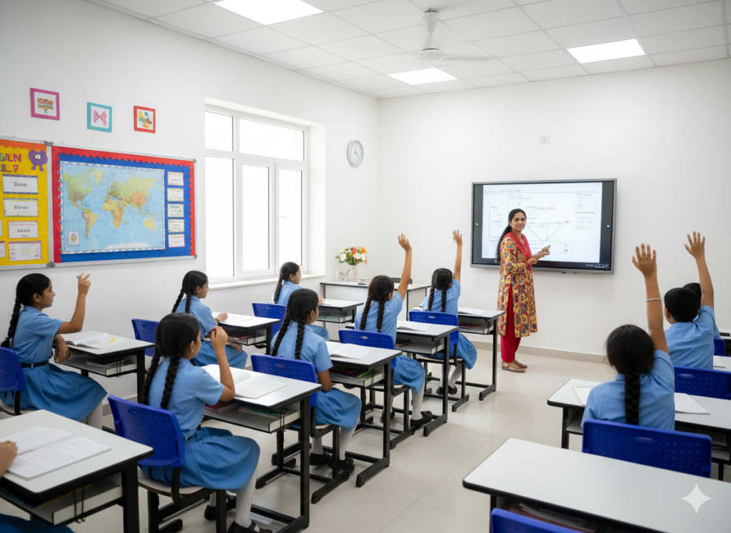 Interactive classroom session at the Best CBSE School in Hadapsar